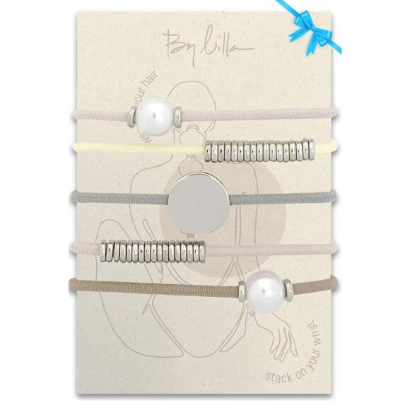 Hair Ties for Women Elastic Jewelry Casual Hair Accessory Gift Set main image 4
